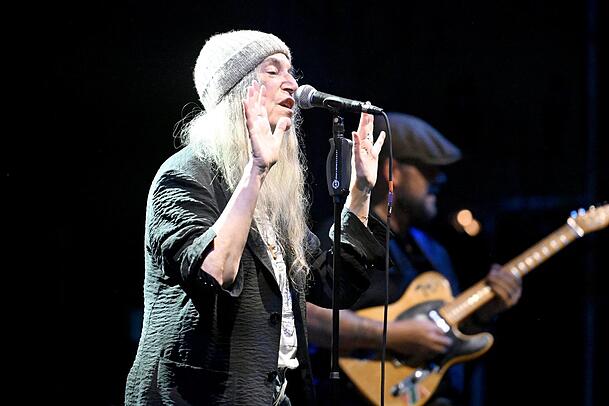 Patti Smith live auf dem Tollwood-Festival. Patti Smith live auf dem Tollwood-Festival.