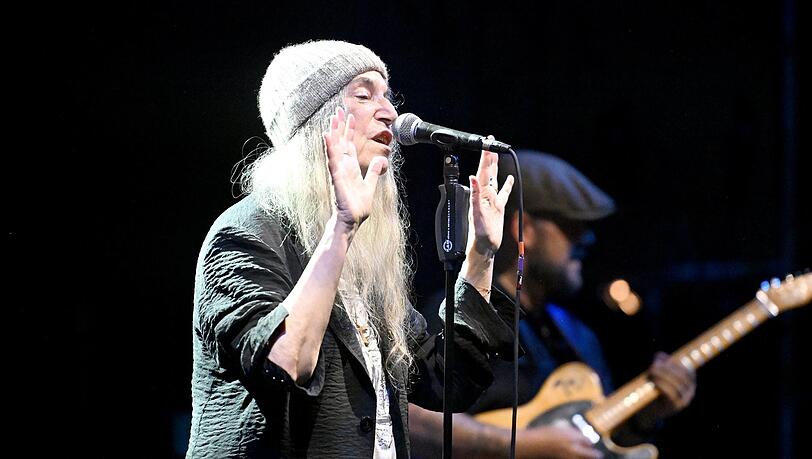Patti Smith live auf dem Tollwood-Festival. Patti Smith live auf dem Tollwood-Festival.