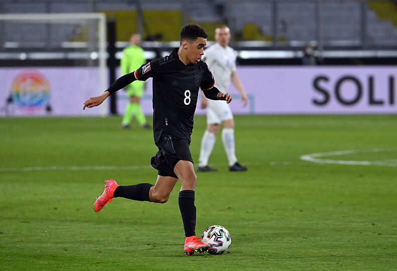 Der Jüngste im DFB-Team: Jamal Musiala.