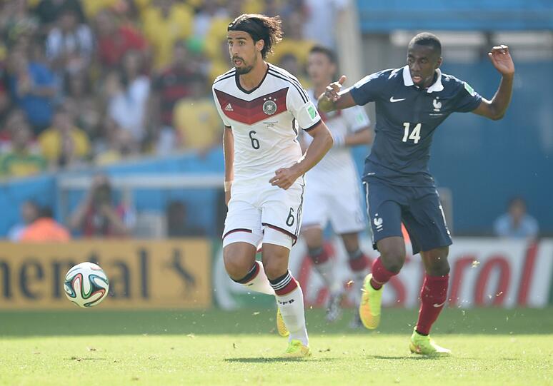 Sami Khedira - Note 4 -  Lückenstopfer. Offensiv nahezu wirkungslos.