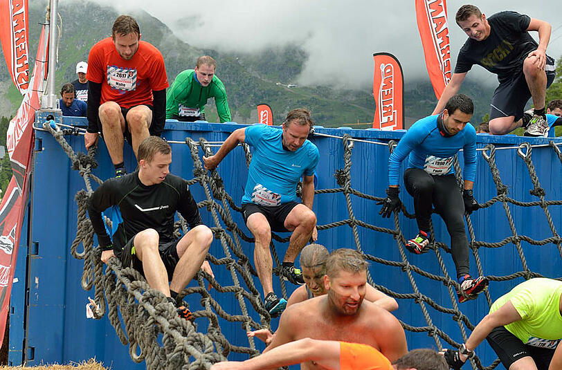 Die etwas ungewöhnlichere Variante einer Laufveranstaltung: der Fishermansfriend Strongman Run