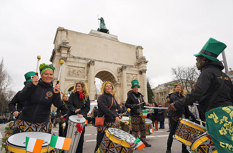 St. Patrick's Day Parade 2016 in München. Die besten Bilder.