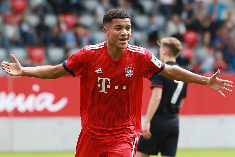 Torjäger der U19 des FC Bayern: Malik Tillman