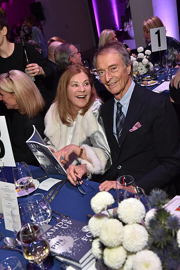 Ralph-Michael und Sabina Nagel bei der PIN-Jubiläumsauktion. Ralph-Michael und Sabina Nagel bei der PIN-Jubiläumsauktion.