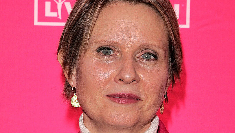 Cynthia Nixon sagt Sexismus den Kampf an. Cynthia Nixon sagt Sexismus den Kampf an.