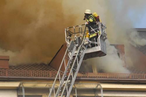 Die Feuerwehr war mit 90 Mann im Einsatz