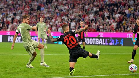 Leon Goretzka brachte den FC Bayern kurz vor Schluss nochmal in Führung.