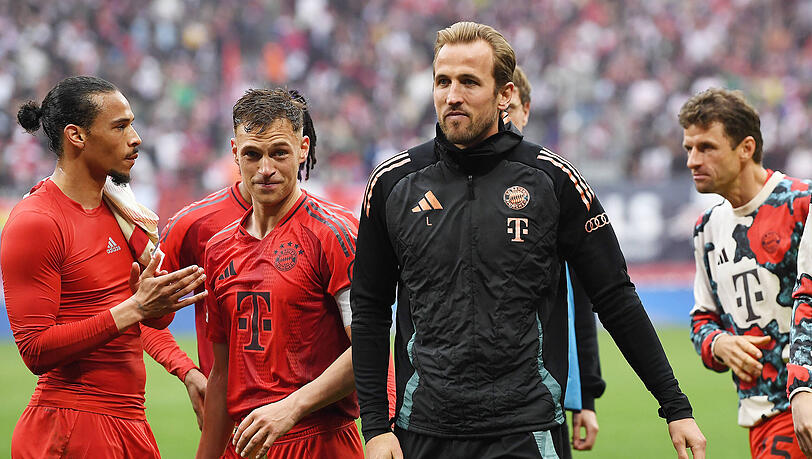 Durfte kurz vor Ende der Partie trotz Sperre in den Innenraum: Harry Kane.