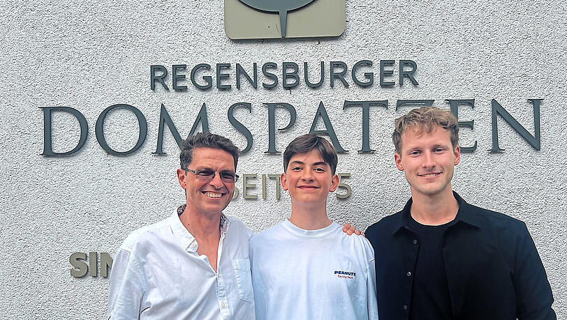 Peter Stetter (v. l.), Theo Havla und Philipp Röslmair.