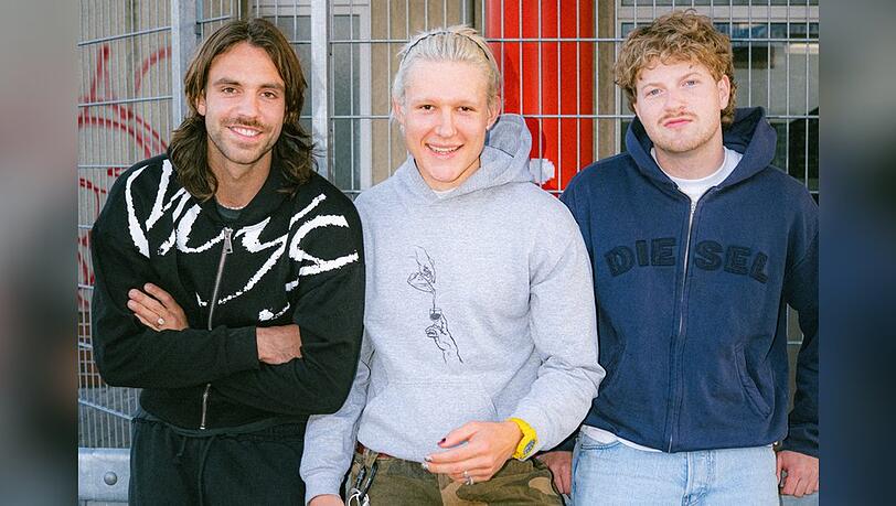 Zachi, Paul und Gustav (v.l.n.r.) sind 01099.