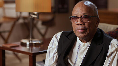 Produzent Quincy Jones.
