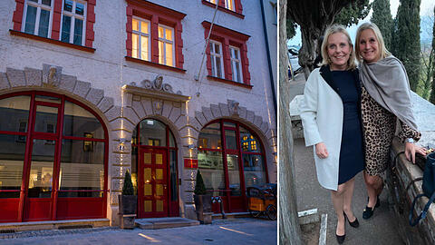 Jetzt erobern sie das Platzl: Münchens Geheimtipp-Gastronominnen Irene Scopel und Lisa Strauss (r., Kleines Kameel).