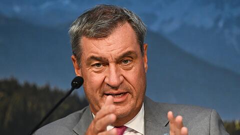CSU-Chef S&ouml;der nimmt den Koalitionspartner SPD im Bund in die Pflicht. (Archivbild)