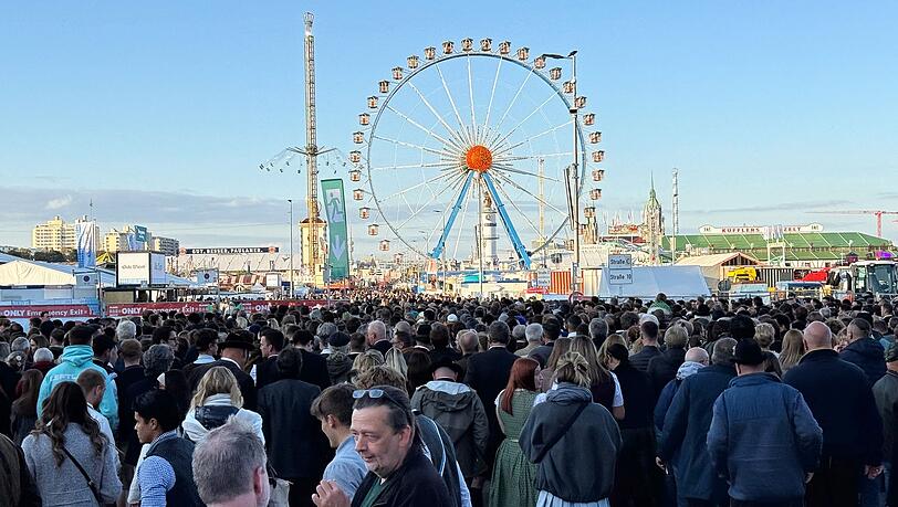 Die Wiesn war stundenlang gesperrt.