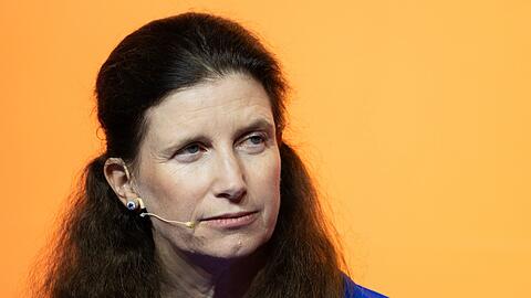 Commerzbank-Chefin Bettina Orlopp will in Verhandlungen mit der Unicredit noch etwas herauszuholen. (Archivbild)