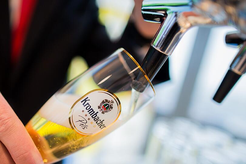 Der Testsieger: Krombacher. Foto: Rolf Vennenbernd/dpa