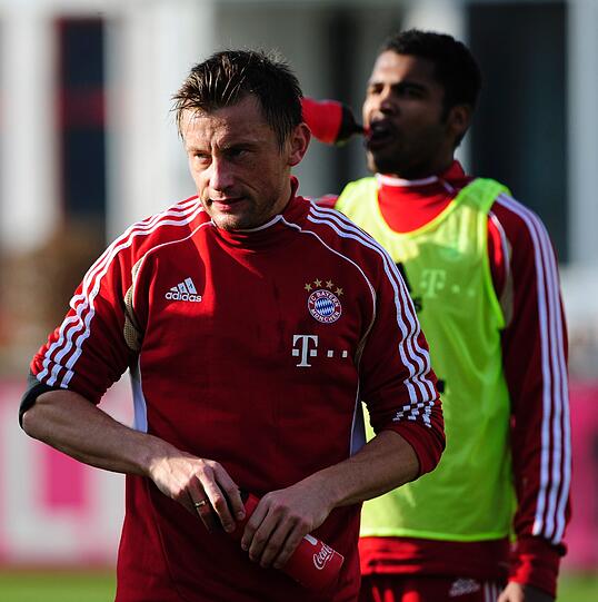 Bilder vom Training an der Säbener: Bastian Schweinsteiger schwitzt fürs Comeback.