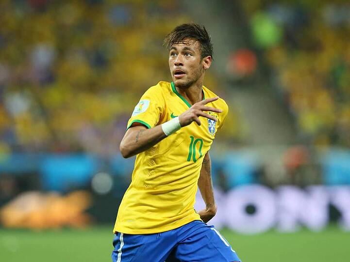 Neymar beim WM-Auftaktspiel gegen Kroatien