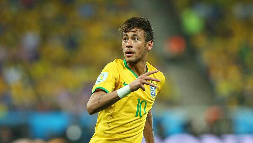 Neymar beim WM-Auftaktspiel gegen Kroatien Neymar beim WM-Auftaktspiel gegen Kroatien