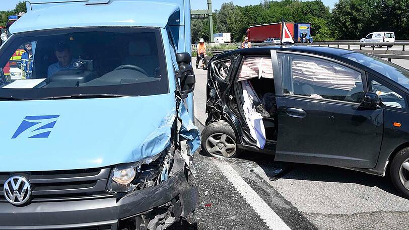 Der Inhalt des Geldtransporters wurde umgeladen.