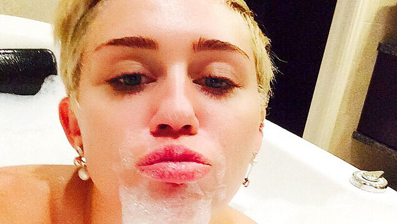 Miley Cyrus: Damenbart als neuer Trend? Miley Cyrus: Damenbart als neuer Trend?