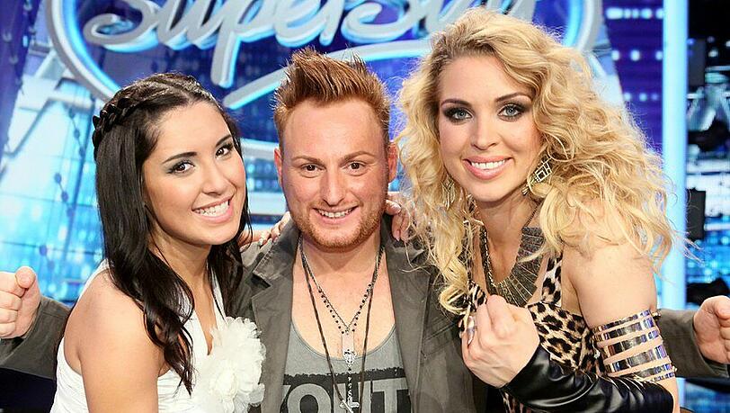Die drei Finalisten von "DSDS" fiebern dem großen Finale am Samstag entgegen Die drei Finalisten von "DSDS" fiebern dem großen Finale am Samstag entgegen