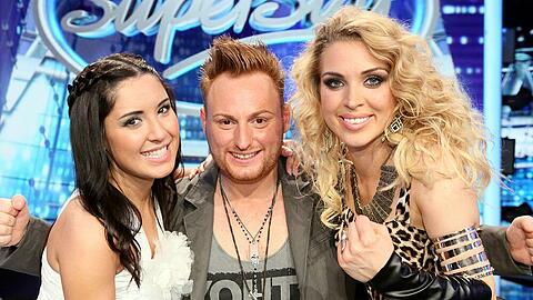 Die drei Finalisten von "DSDS" fiebern dem großen Finale am Samstag entgegen
