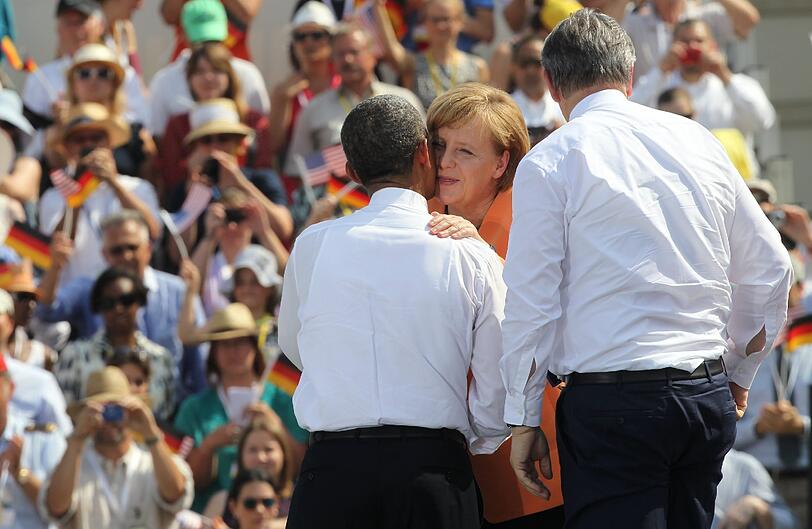 Barack Obama in Berlin.