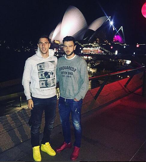 Danach verweilte "Neu-Socceroo" Degenek noch ein paar Tage in Australien, hier in Sidney.
