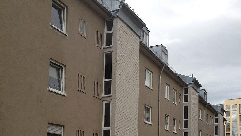 Der Wohnkomplex in der Bonner Straße Der Wohnkomplex in der Bonner Straße