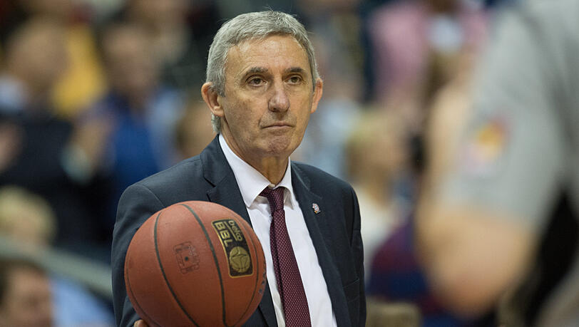 Nicht mehr für den FC Barcelona im Einsatz: Trainer Svetislav Pesic. Nicht mehr für den FC Barcelona im Einsatz: Trainer Svetislav Pesic.