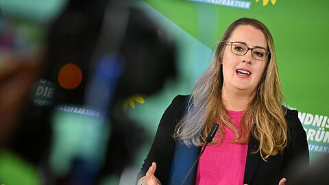 "Menschen mit wenig Einkommen erhalten mehr Förderung als diejenigen mit hohen Einkommen": Katharina Dröge.