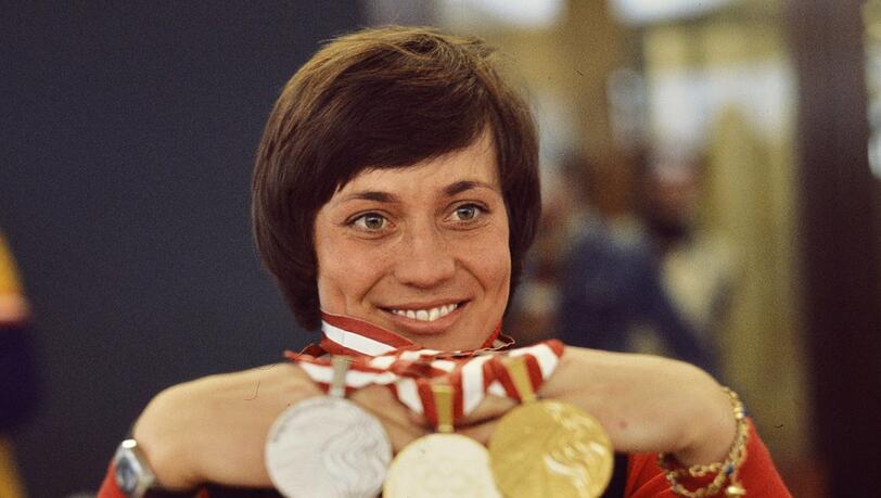 Vor 50 Jahren wurde bei Olympia in Innsbruck aus Rosi Mittermaier (&dagger;72) die Gold-Rosi.