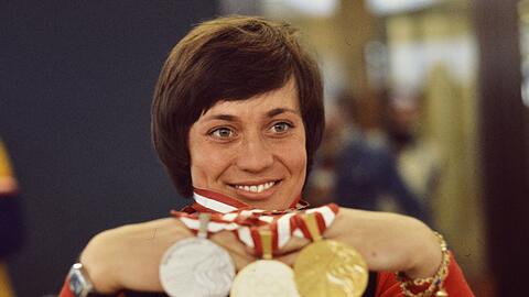 Vor 50 Jahren wurde bei Olympia in Innsbruck aus Rosi Mittermaier (&dagger;72) die Gold-Rosi.