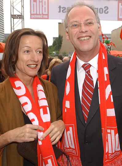 Rudolf Scharping und seine Frau Kristina Gräfin Pilati
