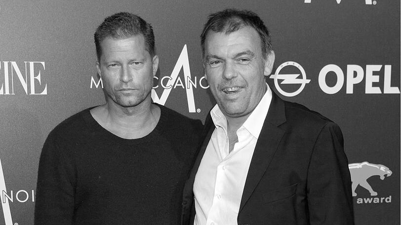 Til Schweiger (l.) und Filmproduzent Tom Zickler arbeiteten eng zusammen. Am 2. September starb Zickler nach kurzer schwerer Krankheit. Er hat Filme wie "Knockin' on Heaven's Door" und "Keinohrhasen" produziert.