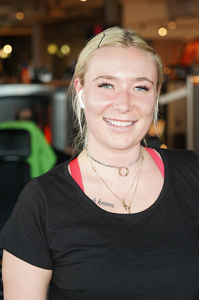 Im neuen Jahr ins Fitnessstudio: Rebecca Reischer Im neuen Jahr ins Fitnessstudio: Rebecca Reischer