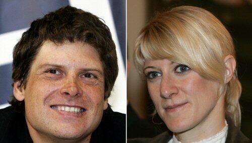 Seit 2006 verheiratet: Jan und Sara Ullrich. Seit 2006 verheiratet: Jan und Sara Ullrich.