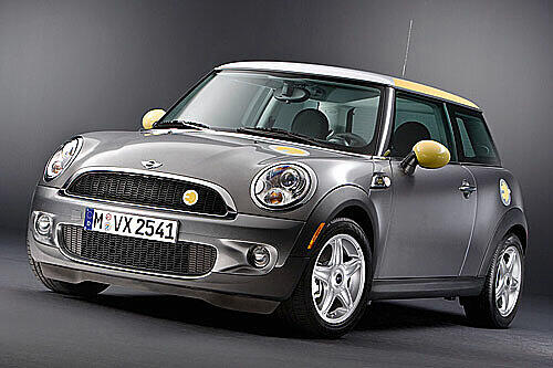 Der zweisitzige "Mini E"