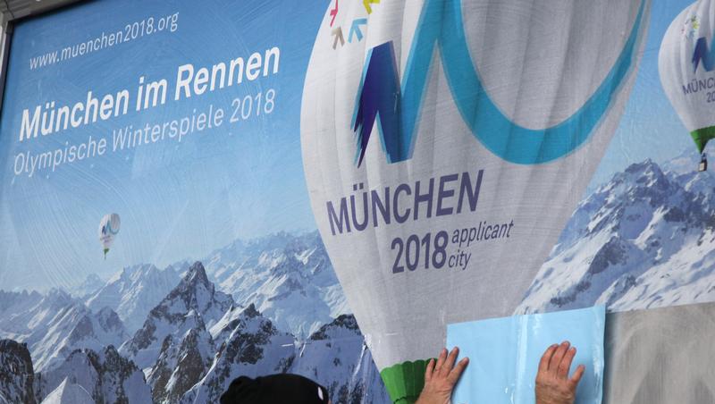 Fehlende Flächen gefährden Münchens Traum von Olympia 2018. Fehlende Flächen gefährden Münchens Traum von Olympia 2018.