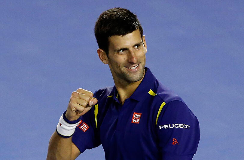 Novak Djokovic freut sich über seinen sechsten Triumph bei den Australien Open.