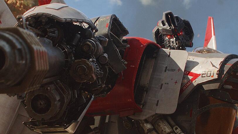 Die Transformers genannten Maschinenwesen sind im kommenden Jahr in einem neuen Kinofilm zu sehen.