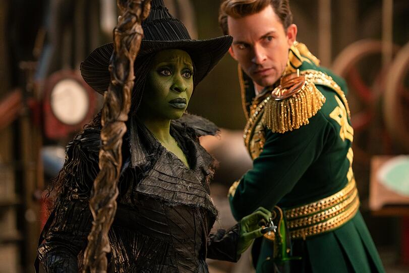 Love-Interest? Cynthia Erivo und Jonathan Bailey als Fiyero.