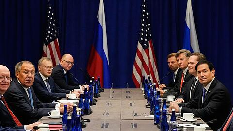 Lawrow und Rubio treffen sich am Rande der UN-Generaldebatte in New York.