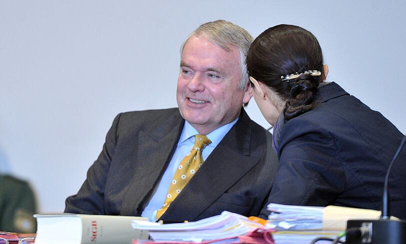 Ludwig-Holger Pfahls vor Gericht