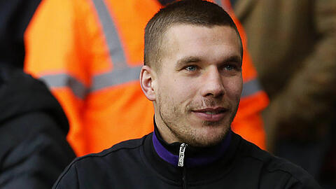 Momentan nur Bankdrücker beim FC Arsenal: Nationalspieler Lukas Podolski.