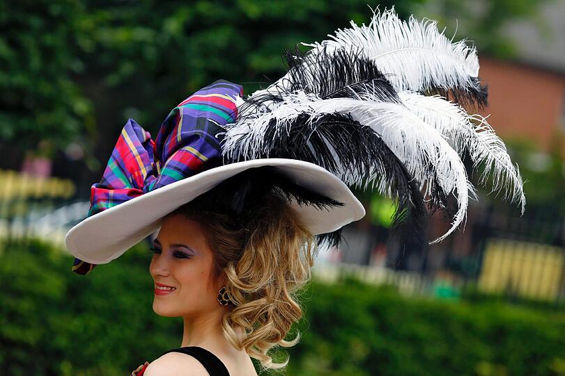 Royal Ascot - die schrägste Hut-Parade der Welt!
