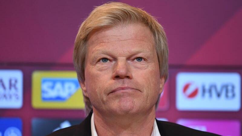 Oliver Kahn wird bei einer Pressekonferenz als neues Vorstandsmitglied des FC Bayern vorgestellt. Foto: Sven Hoppe/dpa Oliver Kahn wird bei einer Pressekonferenz als neues Vorstandsmitglied des FC Bayern vorgestellt. Foto: Sven Hoppe/dpa