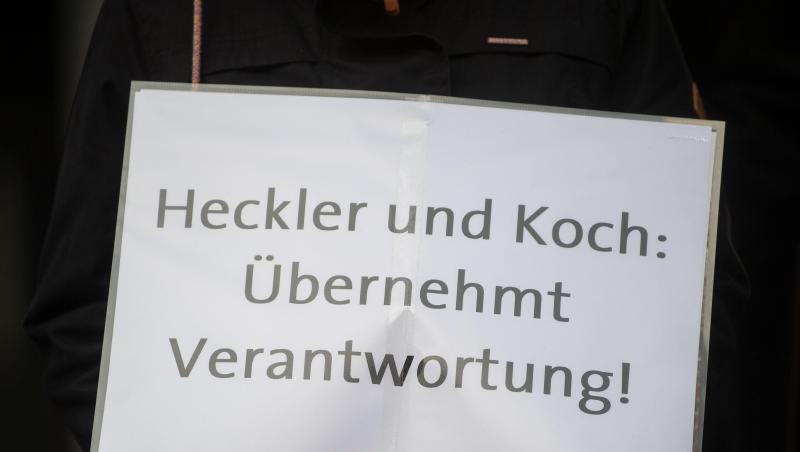 Von Heckler & Koch sollen 3,7 Millionen Euro eingezogen werden. Von Heckler & Koch sollen 3,7 Millionen Euro eingezogen werden.