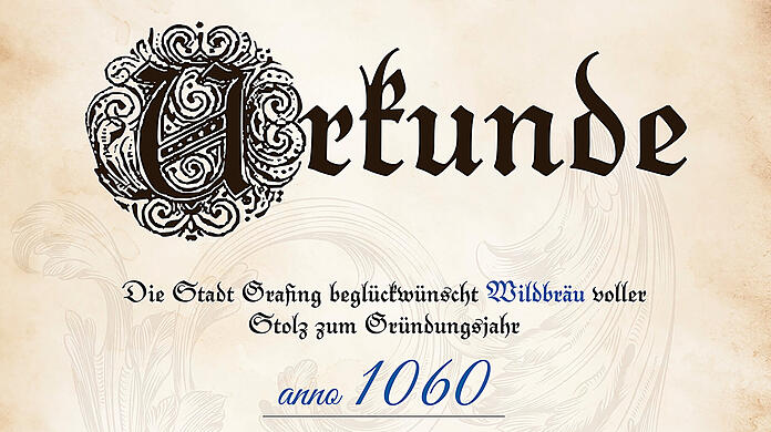 Das Dokument der Stadt Grafing bestätigt das.
